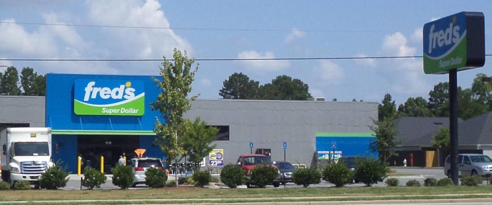 Fred's store in Lowndes County, Georgia