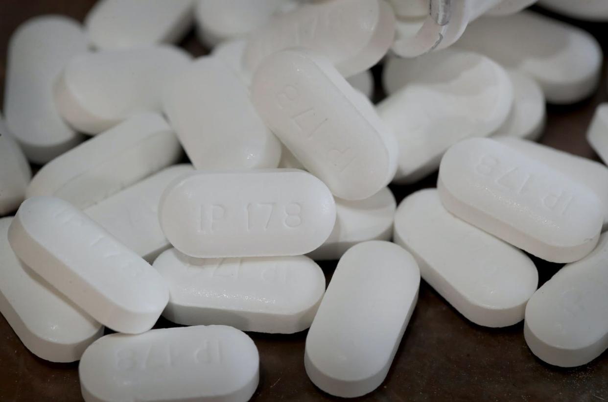 <span class="caption">Pharmaceutical companies recalled metformin, a Type 2 diabetes drug, after finding high levels of NDMA impurities.</span> <span class="attribution"><a class="link " href="https://www.gettyimages.com/detail/news-photo/in-this-photo-illustration-avkare-metformin-er-500-mg-news-photo/1255268220?adppopup=true" rel="nofollow noopener" target="_blank" data-ylk="slk:Scott Olson via Getty Images;elm:context_link;itc:0;sec:content-canvas">Scott Olson via Getty Images</a></span>