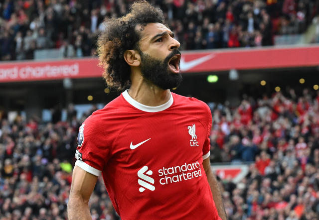 Salah scores first Liverpool goal