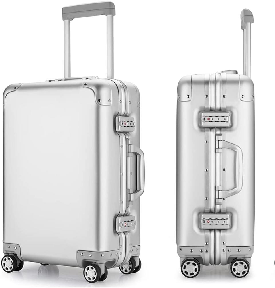 aluminum suitcase carry on