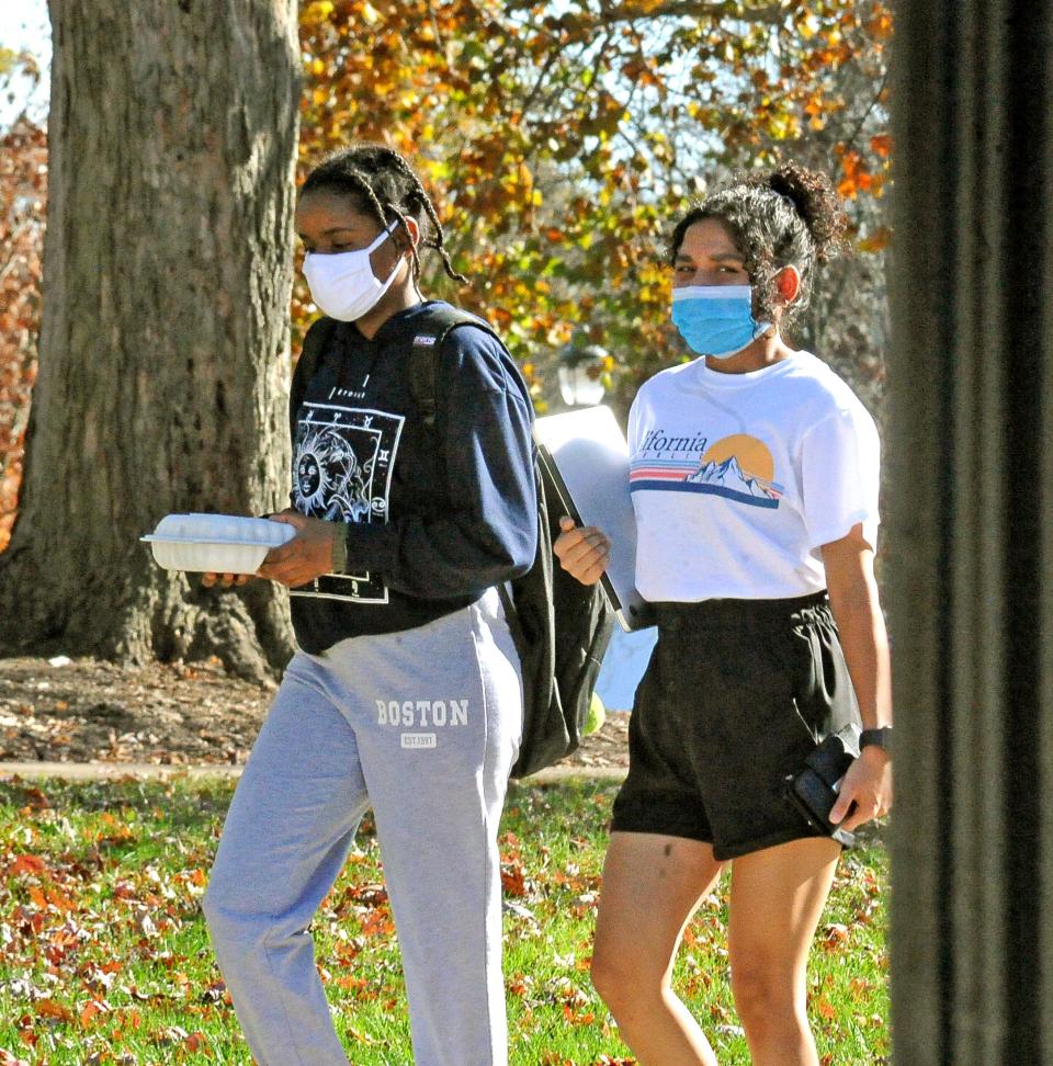 A mask order is in effect for students and staff at the College of Wooster due to a spike in COVID-19 cases.