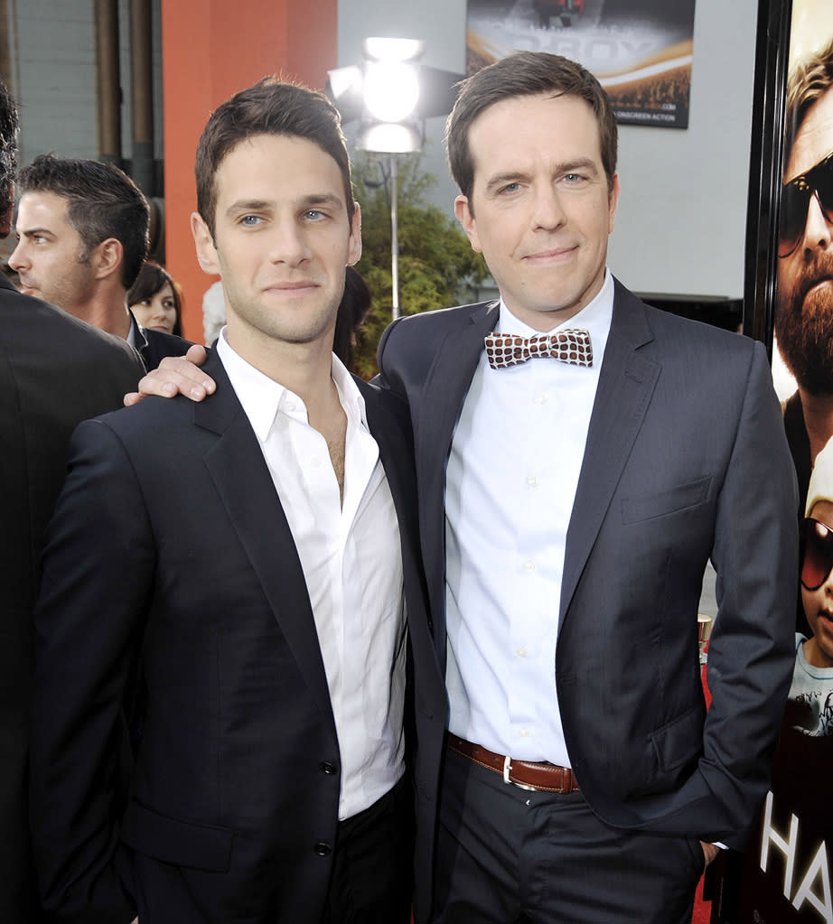 The Hangover LA Premiere 2009 Justin Bartha Ed Helms