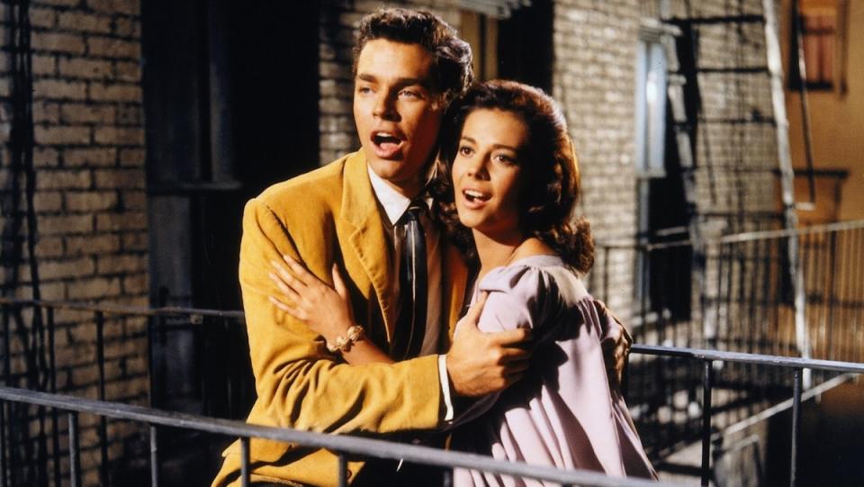 Tony and Maria sing in West Side Story (1961)