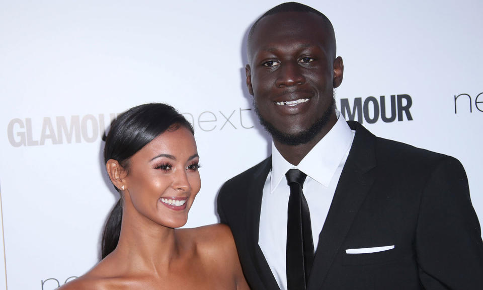 Stormzy and his presenter girlfriend Maya Jama ended things this year, with the rapper referencing the split on his latest album, '<em>Heavy is the Head</em>'. The famous couple had been dating since 2015, with reports suggesting they split due to the demands of their careers. (Joel Ryan/Invision/AP)