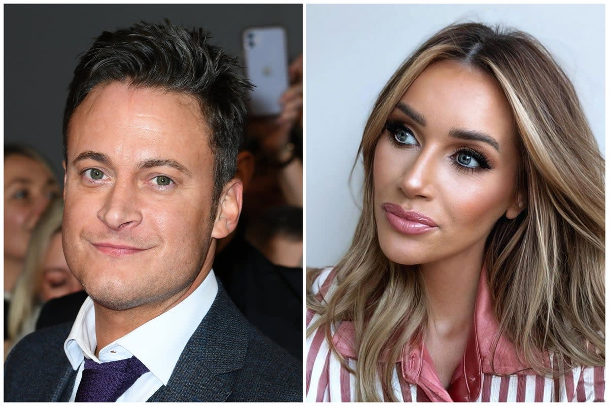 Laura Anderson has opened up about expecting a baby with ex Gary Lucy  (ES Composite)