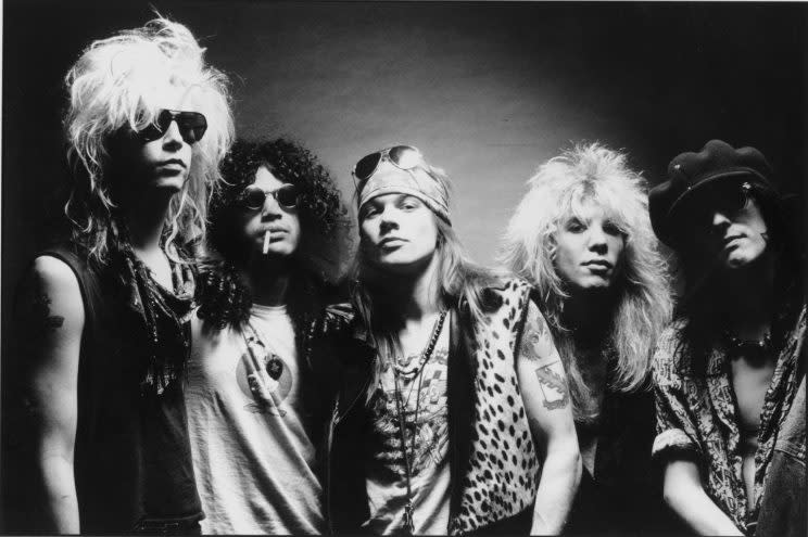 Guns N' Roses in 1987