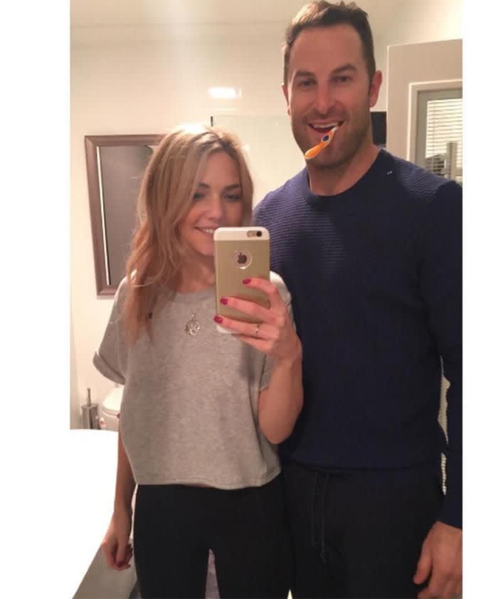 Sam Frost and Sasha Mielczarek. Photo: Instagram