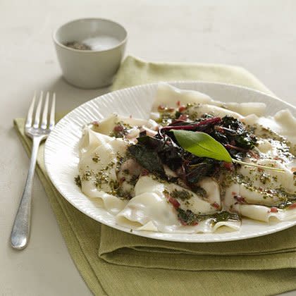 Three Cheese and Sage Ravioli