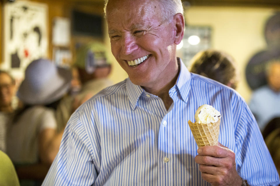 U.S. Presidential Candidate Joe Biden Visits NH (Nic Antaya / Boston Globe via Getty Images)