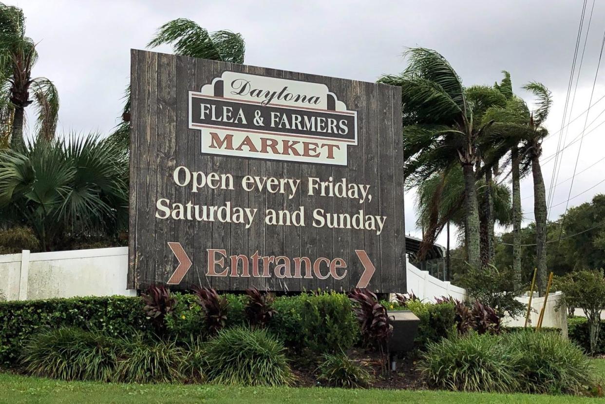 The Daytona Flea & Farmers Market is open on weekends.