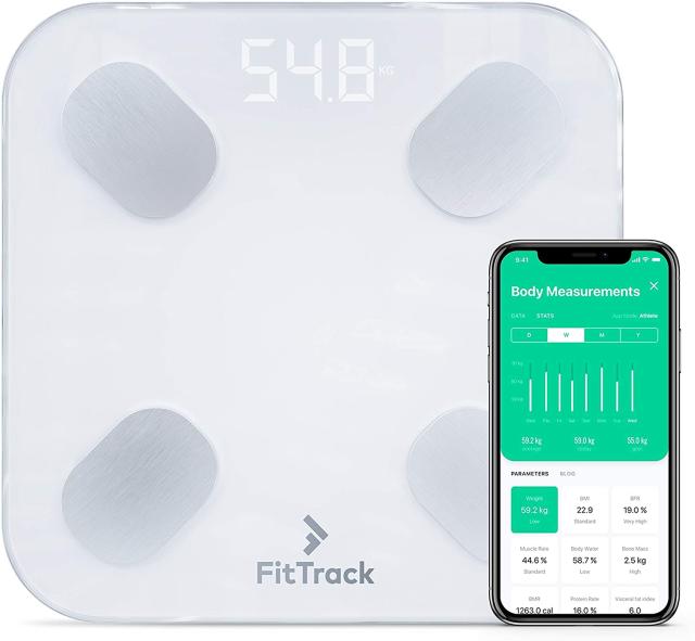 LIORQUE Body Fat Scale, Digital Bathroom Wireless Weight Scale