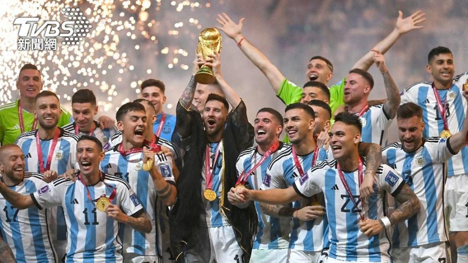 阿根廷睽違36年再奪冠。（圖／達志影像美聯社）
