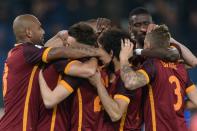 Roma currently sit fourth in Italy's Serie A