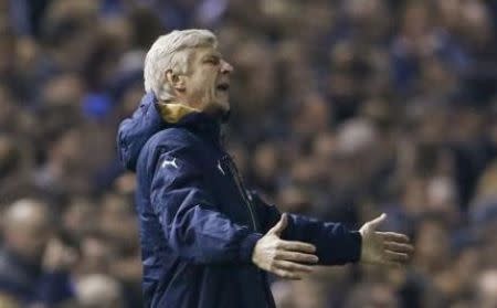 Football - Sheffield Wednesday v Arsenal - Capital One Cup Fourth Round - Hillsborough - 27/10/15 Arsenal manager Arsene Wenger Action Images via Reuters / Lee Smith