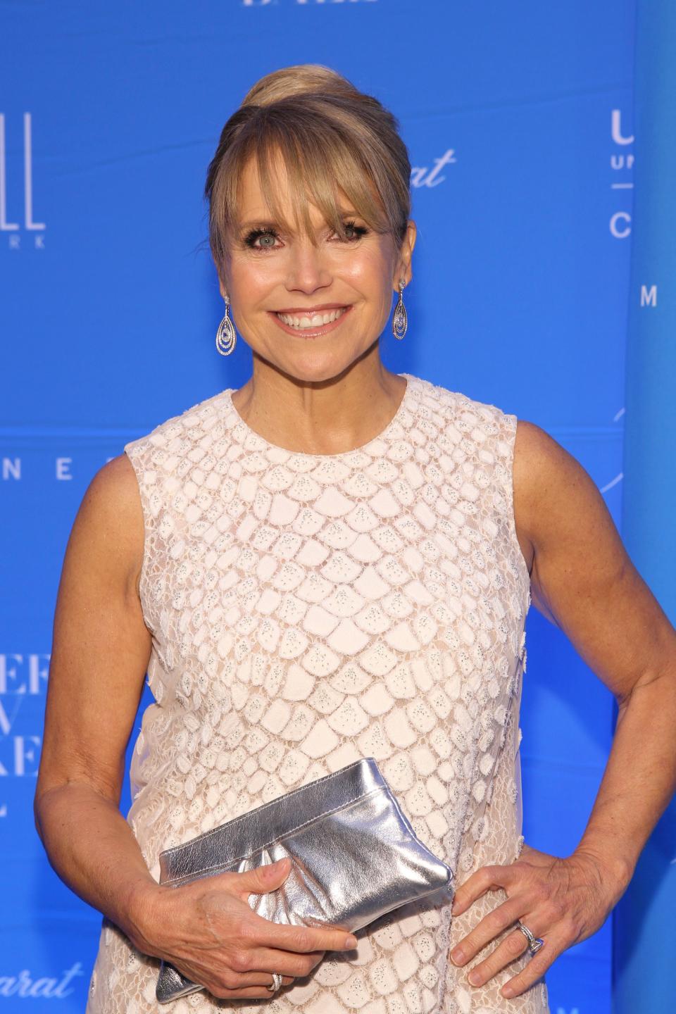 celebrities talk about menopause, Katie Couric at the 11th Annual UNICEF Snowflake Ball, New York, America - 01 Dec 2015