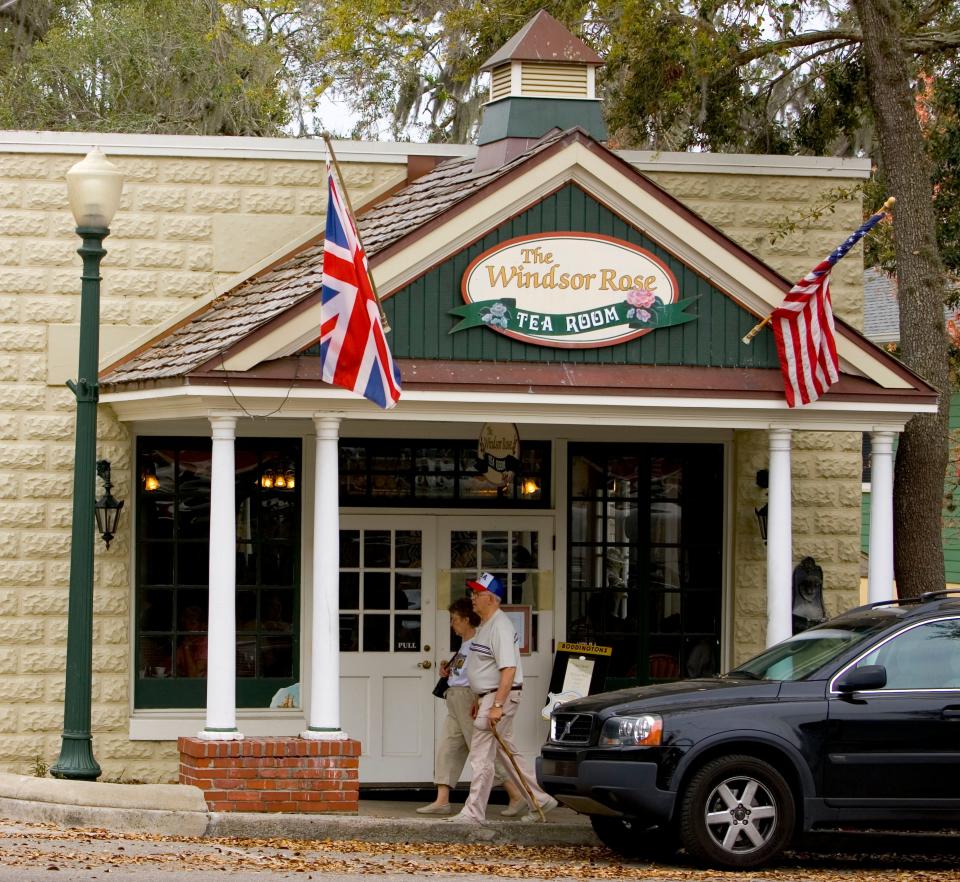 The Windsor Rose Tea Room in Mount Dora.