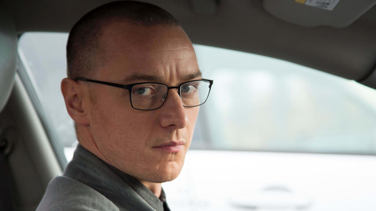 James McAvoy played the many personalities of Kevin Wendell Crumb in Split. (Moviestore Collection/Alamy)