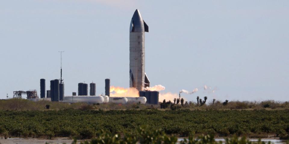 starship sn9 prototype spacex boca chica texas