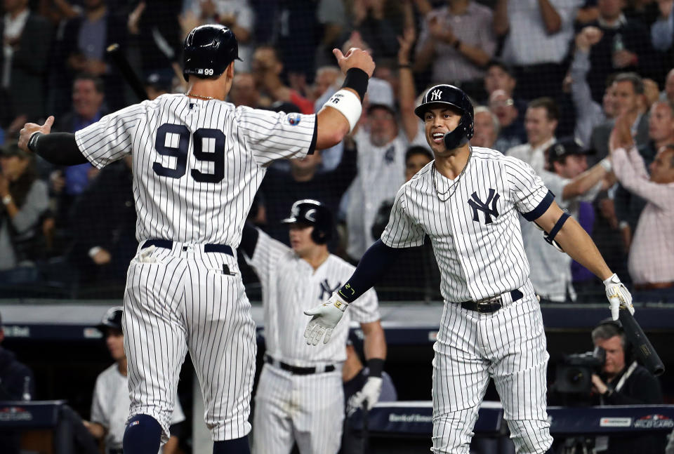 The New York Yankees will play the Boston Red Sox in the ALDS. (Getty Images)