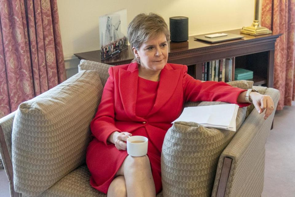 Nicola Sturgeon said bringing in minimum unit pricing was 'controversial and difficult' but is glad the Government persevered <i>(Image: PA)</i>