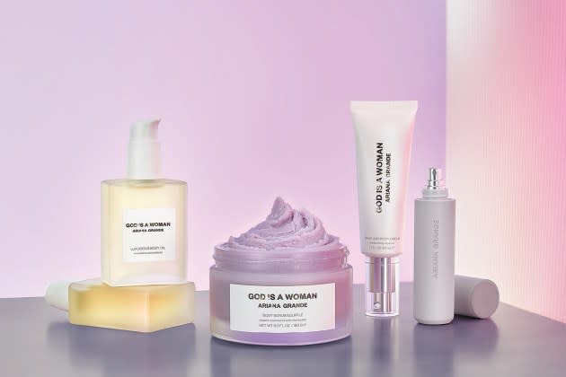 The Lede Company - Ariana Grande - New God is a Woman Clean Body Line - Credit: LUXE Brands