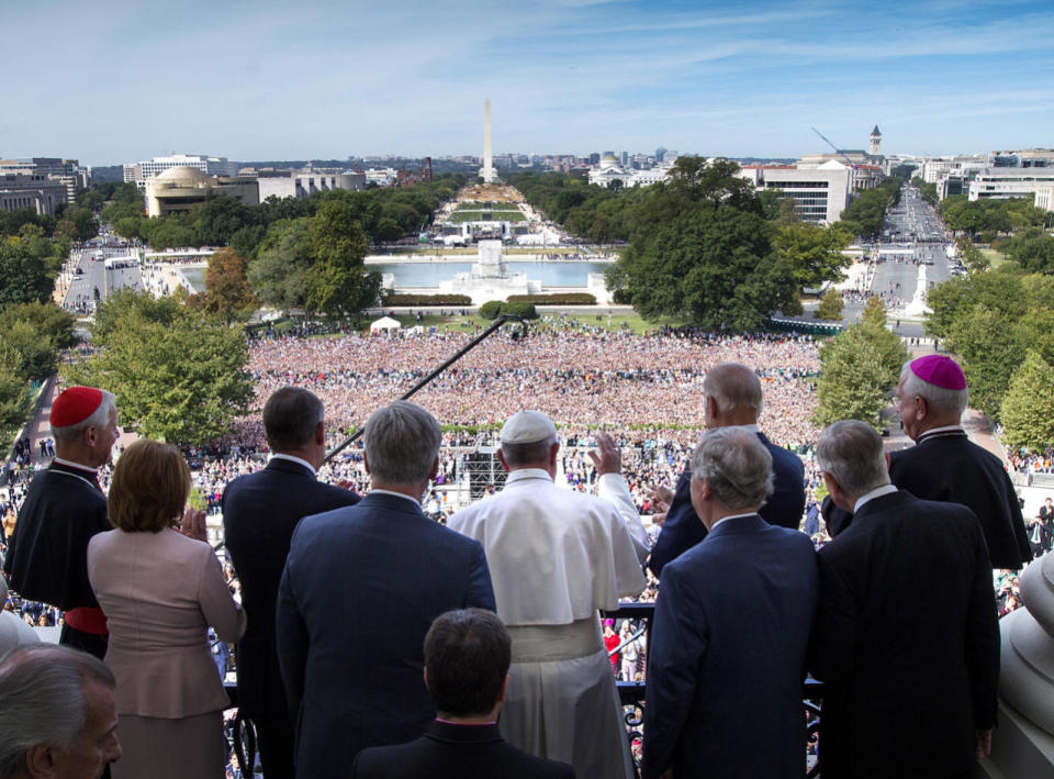 Sept. 24, 2015 — Pope Francis in Washington