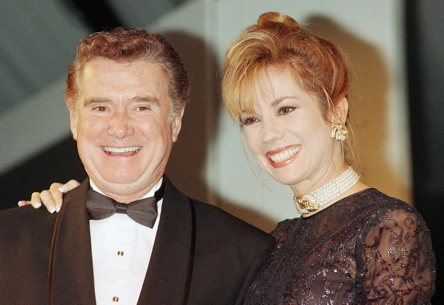 Regis Philbin and Kathie Lee Gifford in October 1992 Kathie Lee Speaks Out After Regis Philbin Death