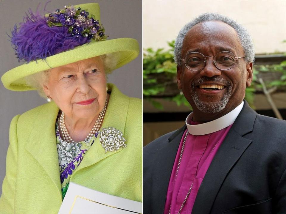 The Queen and American Bishop Michael Curry