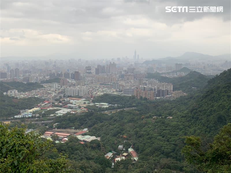 景象遼闊，天氣好時，可以看到台北101。（圖／李艾庭攝影）