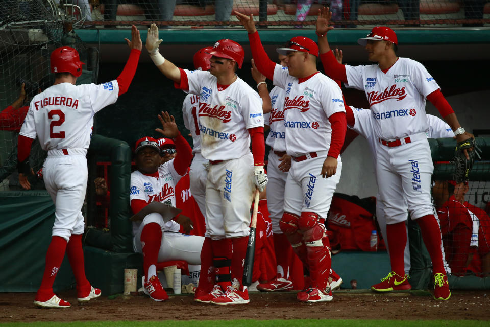 Major League Baseball banned teams from signing players affiliated with the Mexican League on Tuesday. (Getty Images)