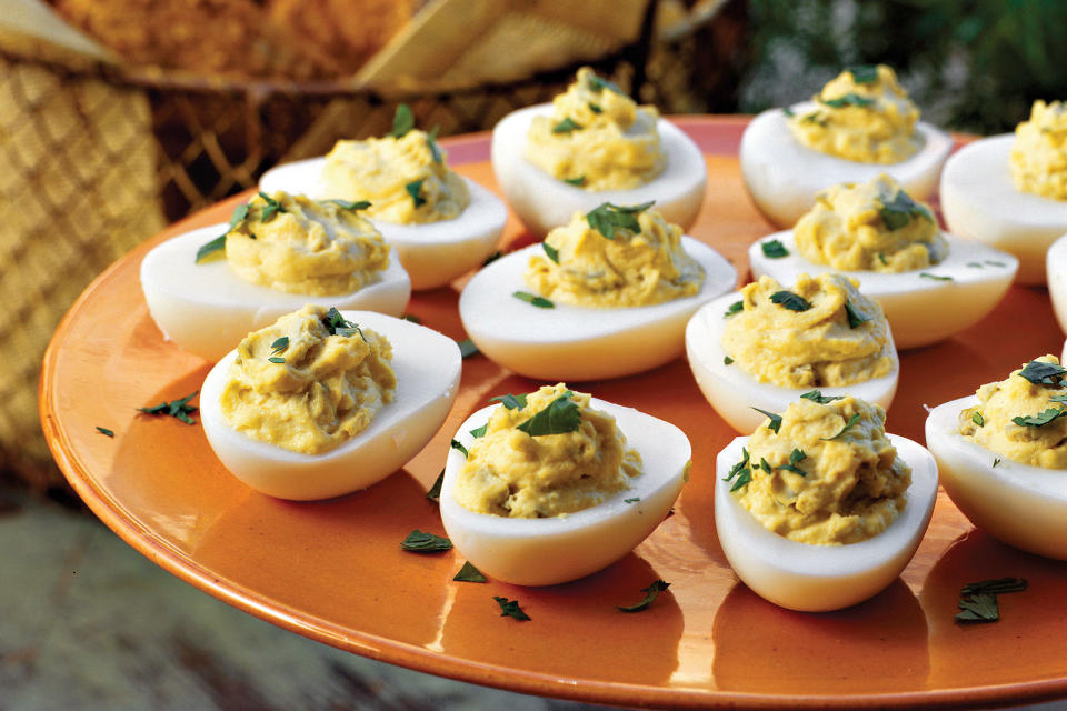 Spicy Southwestern Deviled Eggs