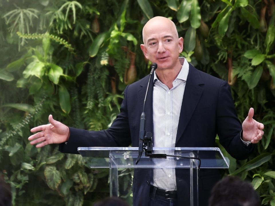 Sphères d'Amazon Jeff Bezos