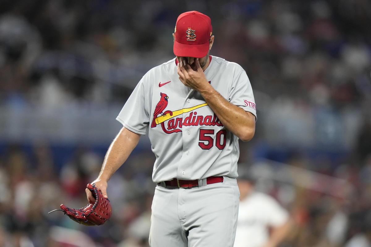 Photo: St. Louis Cardinals Andrew Knizner Hits THree Run Home Run -  SLP2022041219 