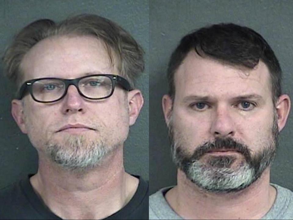 William ‘Billy’ Chrestman and Christopher Kuehne are both alleged members of the Proud Boys facing federal charges for their reported involvement in the Capitol riot (Wyandotte County Jail)