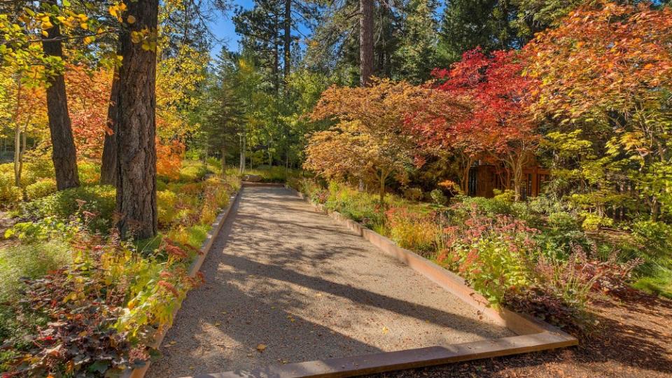 The bocce ball court - Credit: Photo-tecture