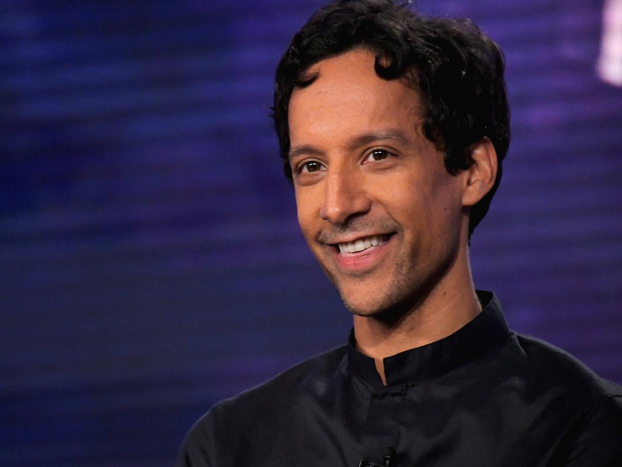 Danny Pudi during a press tour on 11 January 2018 in Pasadena, California (Charley Gallay/Getty Images for Turner)