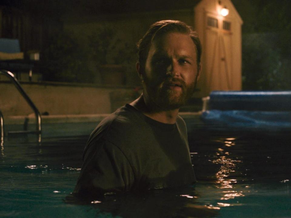 Wyatt Russell as Ray Waller in "Night Swim"