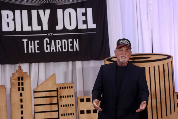 PHOTO: Singer Billy Joel announces the end his performance residency at Madison Square Garden in New York, June 1, 2023. (Brendan Mcdermid/Reuters)