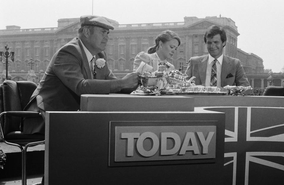 1981: Willard Scott, Jane Pauley, and Tom Brokaw