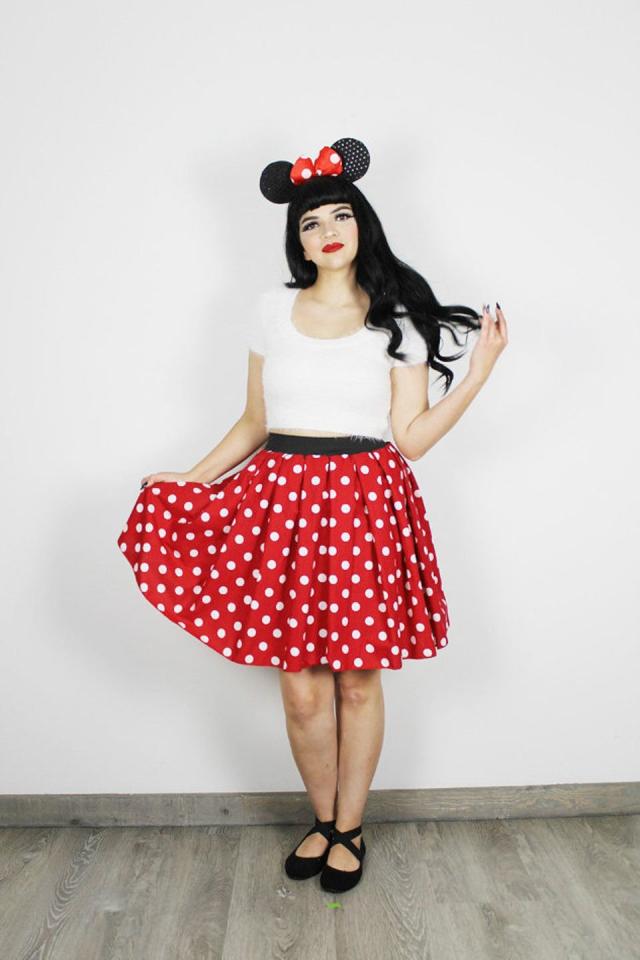 Minnie mouse hot sale costume teenager diy