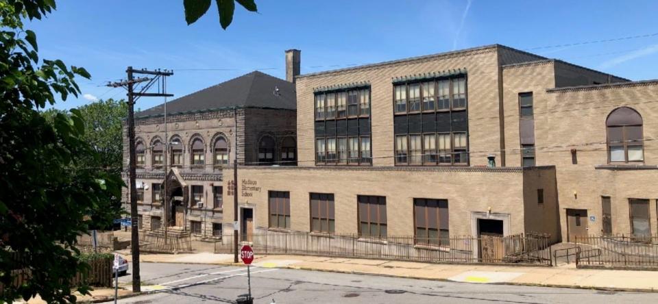 The Madison School in Pittsburgh's Hill District has been transformed into a theater.