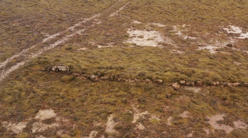 The ramparts would have controlled access to the island, Gibbons said.