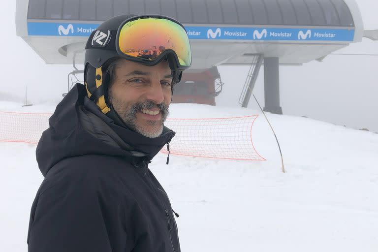 Furriel, feliz en el Cerro Chapelco