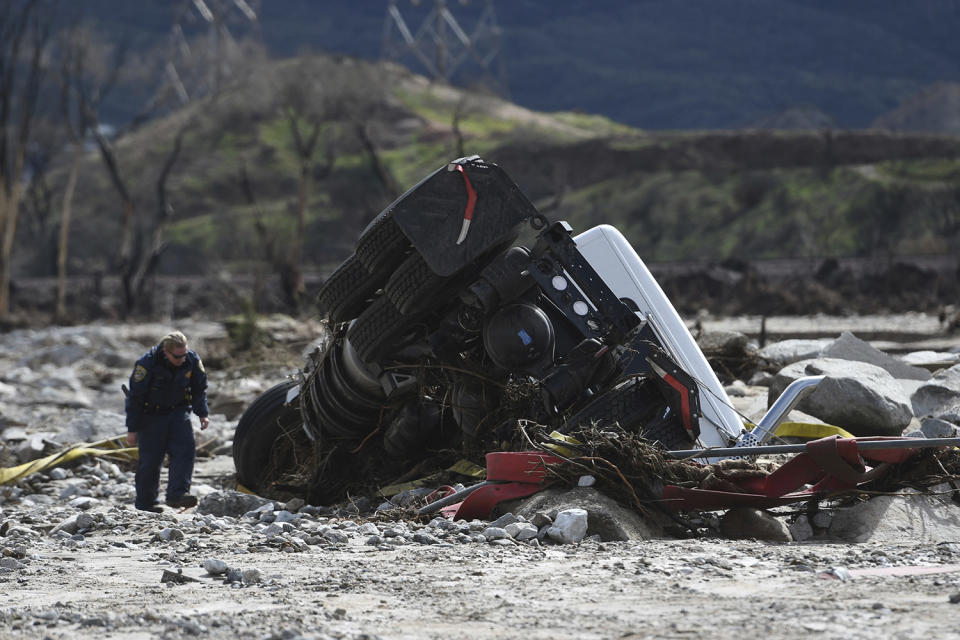 Powerful storm pounds Southern and Central California