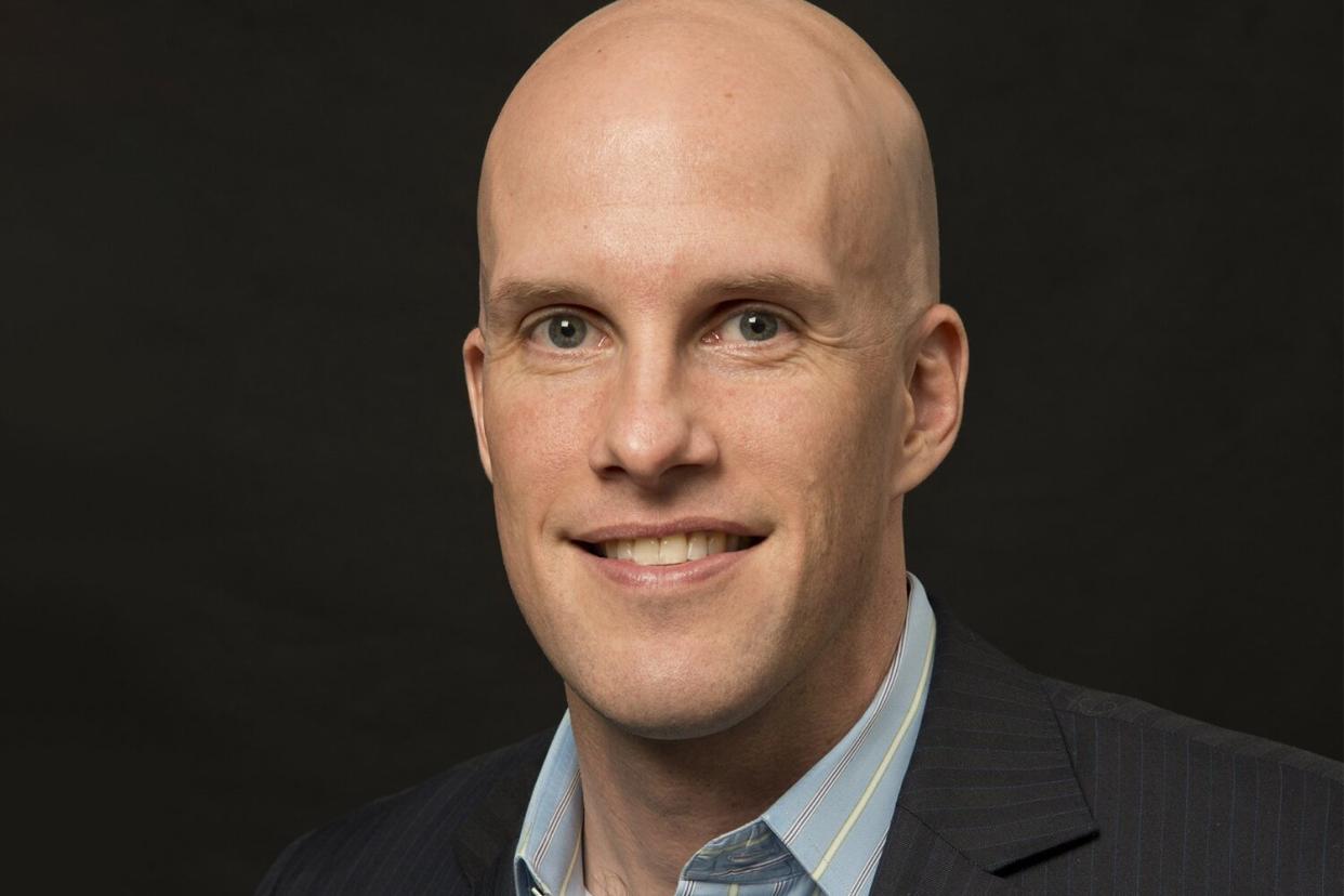 SI Senior Writer: Closeup portrait of Grant Wahl during photo shoot at Time & Life Building. New York, NY 12/13/2013 CREDIT: Erick W. Rasco (Photo by Erick W. Rasco /Sports Illustrated via Getty Images) (Set Number: X157340 TK1 R1 F44 )