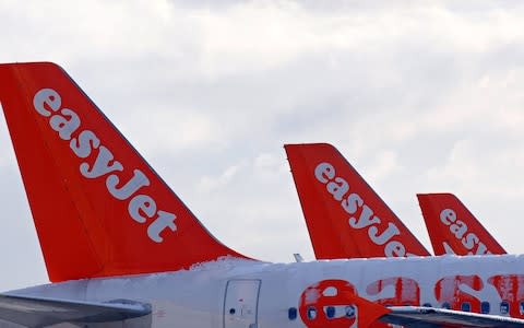 Easyjet charges beteen £17 and £57 for changes  - Credit: AFP