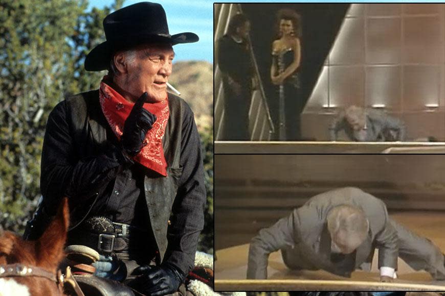 When 73 year old Jack Palance won Best Supporting Actor for City Slickers, he started throwing shade at Oscars host (and his co-star in the film) Billy Crystal, saying that he was fitter than his younger colleague. To prove it, he interrupted his own speech to do one-armed push-ups on the stage. Go, Jack!