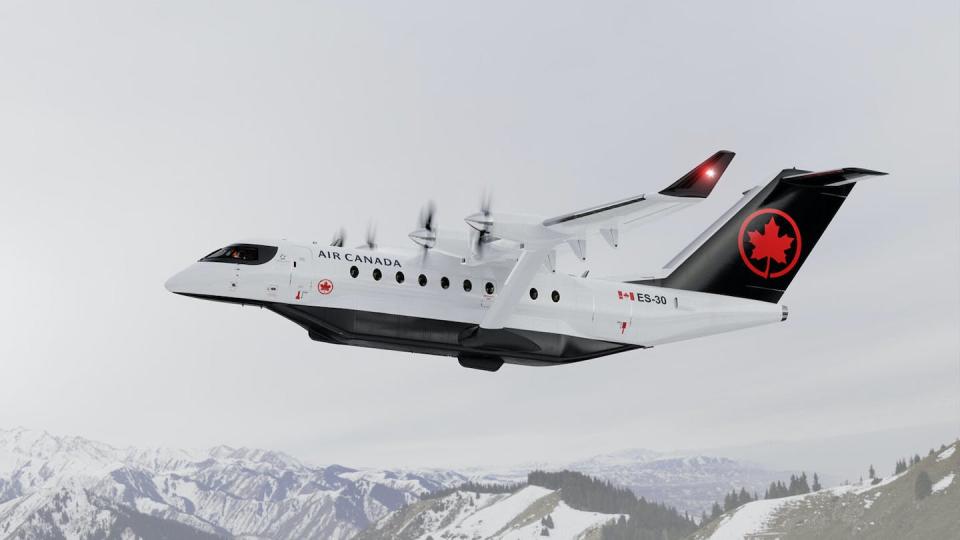 Air Canada and United Airlines have ordered 30-seat regional hybrid-electric planes from Heart Aerospace that can go about 125 miles (200 km) fully electric and 250 miles (400 km) as hybrids. With a 25-passenger configuration, the company says the hybrid distance doubles. <a href="http://heartaerospace.com/heart-aerospace-unveils-new-airplane-design-confirms-air-canada-and-saab-as-new-shareholders/" rel="nofollow noopener" target="_blank" data-ylk="slk:Heart Aerospace;elm:context_link;itc:0;sec:content-canvas" class="link ">Heart Aerospace</a>