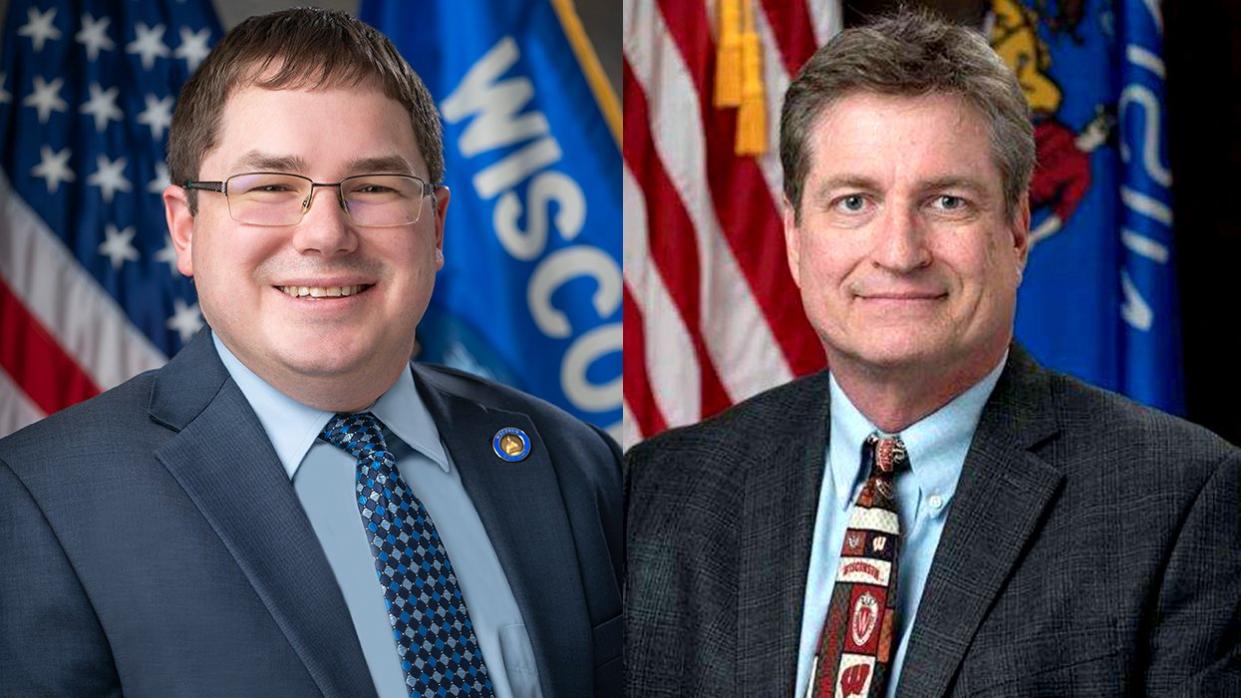 Wisconsin state Senators Mark Spreitzer Tim Carpenter