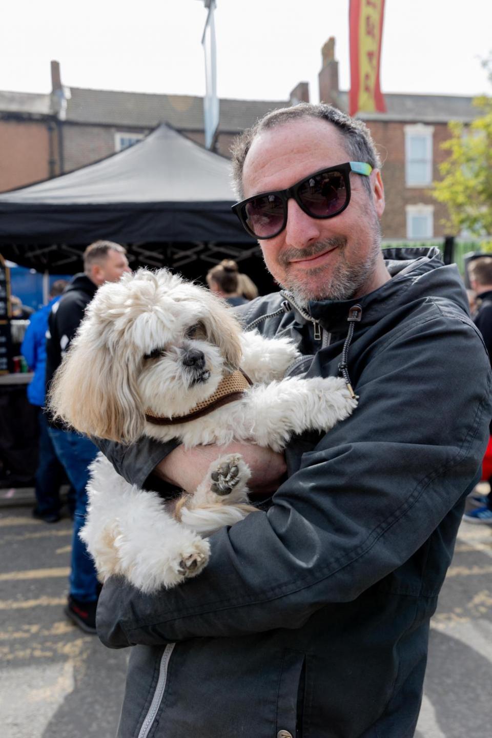 The Northern Echo: Dogs at Bishop Auckland Food Festival.